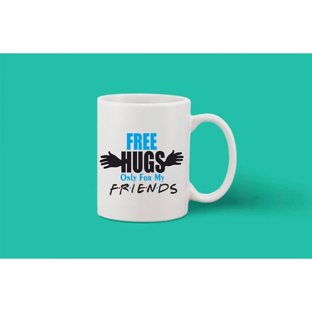 Generic Printed Ceramic Coffee Mug - 1 Pieces, White, 11oz - Image 2