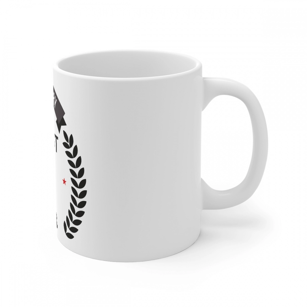 Generic Ceramic 42nd Anniversary Printed Coffee Mug (Color: White, Capacity:330ml) - Image 4