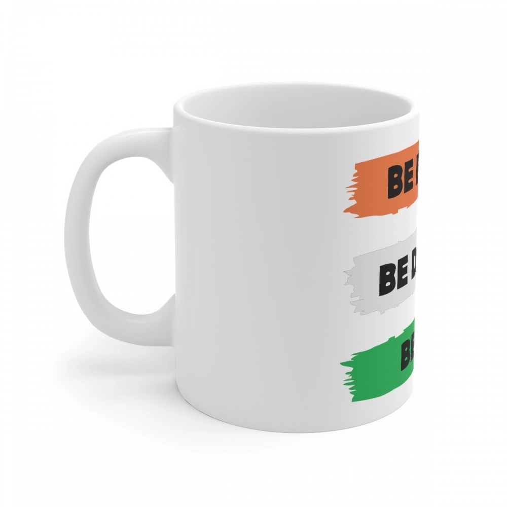 Generic Ceramic Be Brave Be Daring Be You Printed Coffee Mug (Color: White, Capacity:330ml) - Image 5