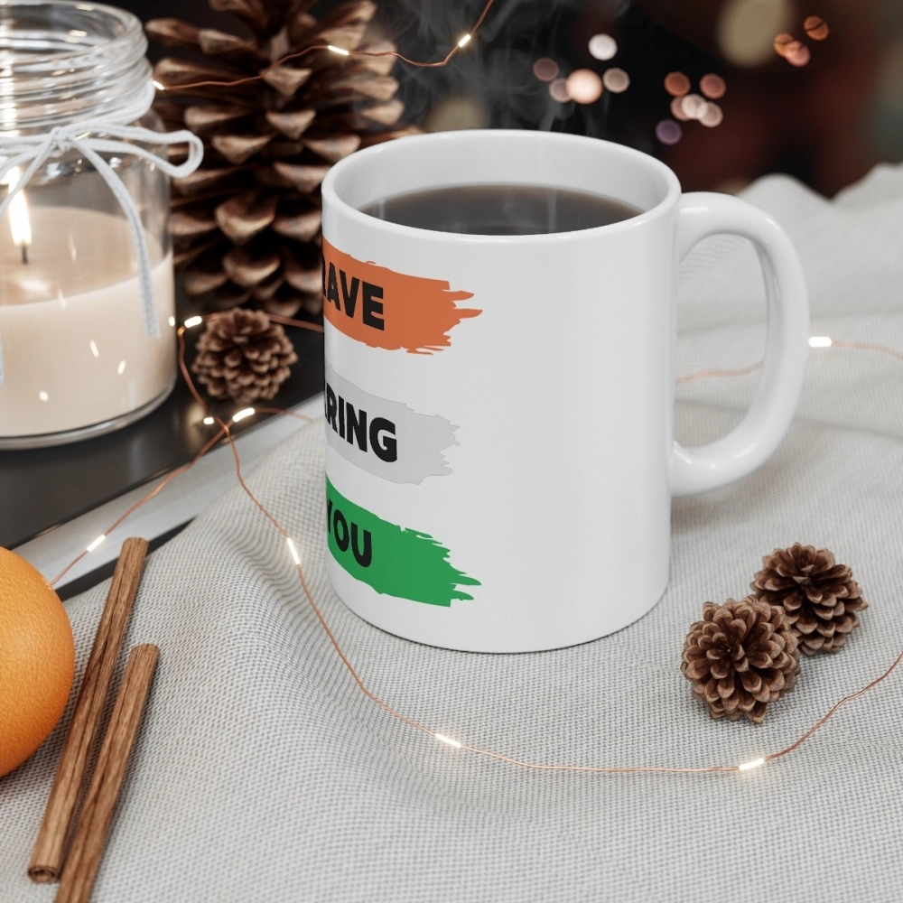 Generic Ceramic Be Brave Be Daring Be You Printed Coffee Mug (Color: White, Capacity:330ml) - Image 3