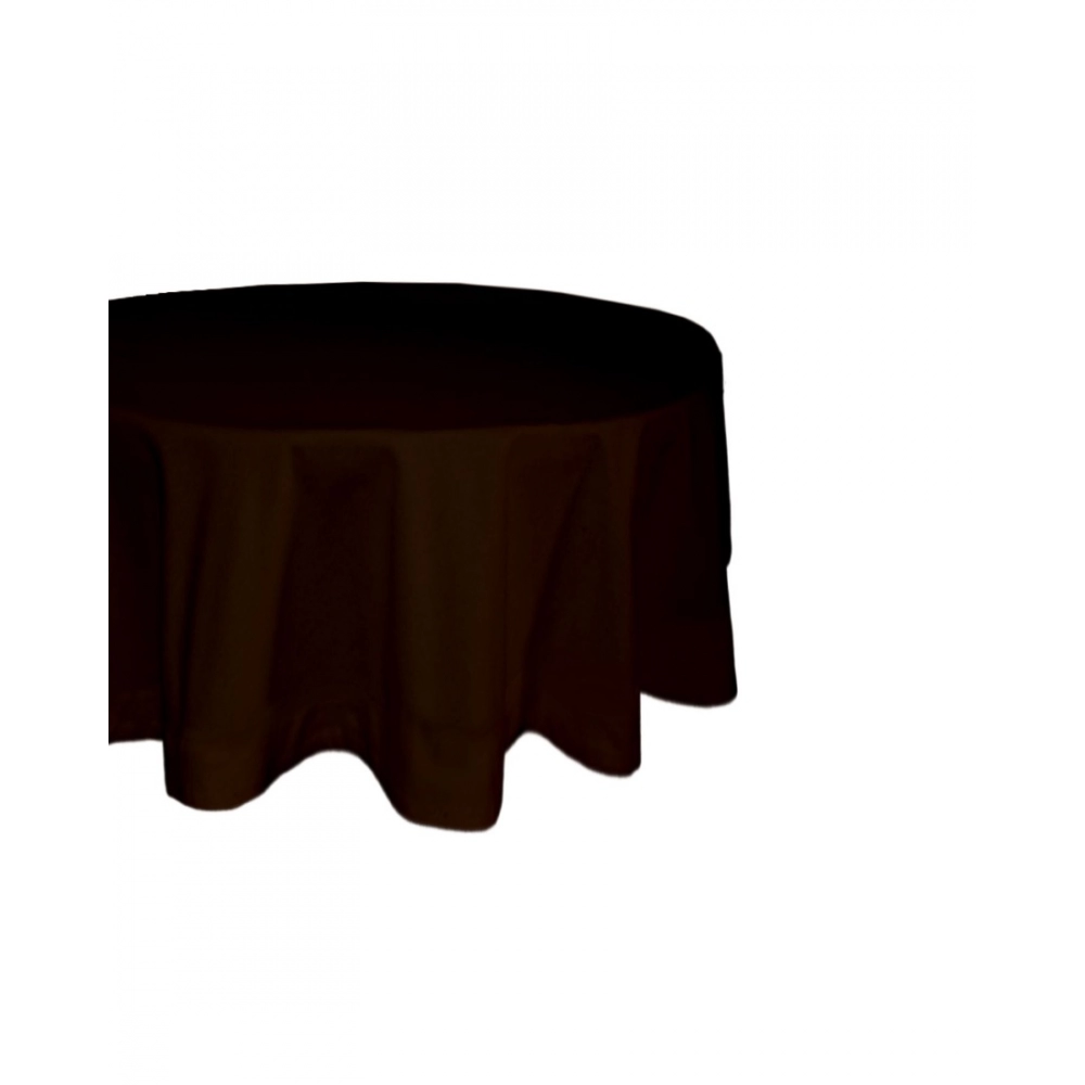 Generic Solid Cotton Plain Table Cloth (Brown) - Image 2