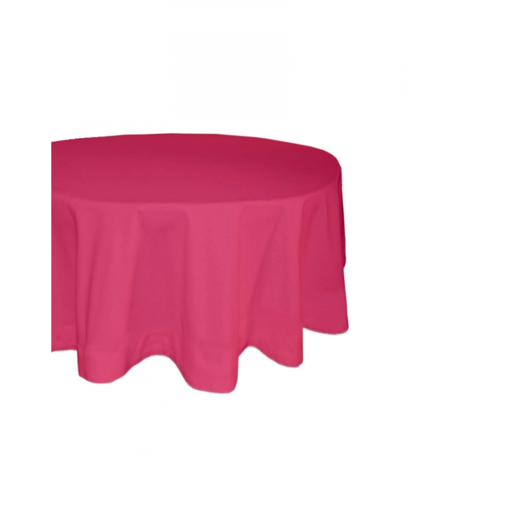 Generic Solid Cotton Plain Table Cloth (Pink) - Image 2