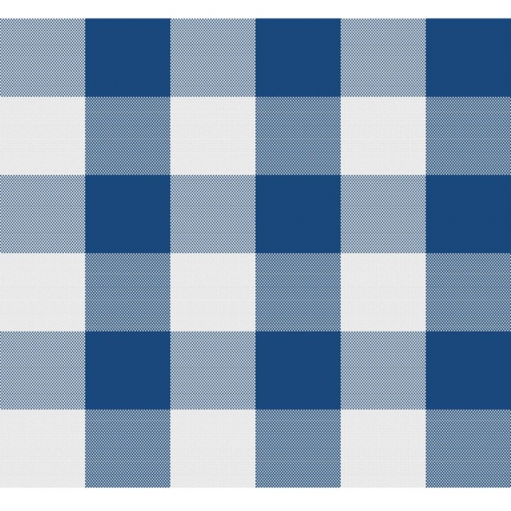 Generic Checked Cotton Place Mats Sets (Royal Blue) - Image 2