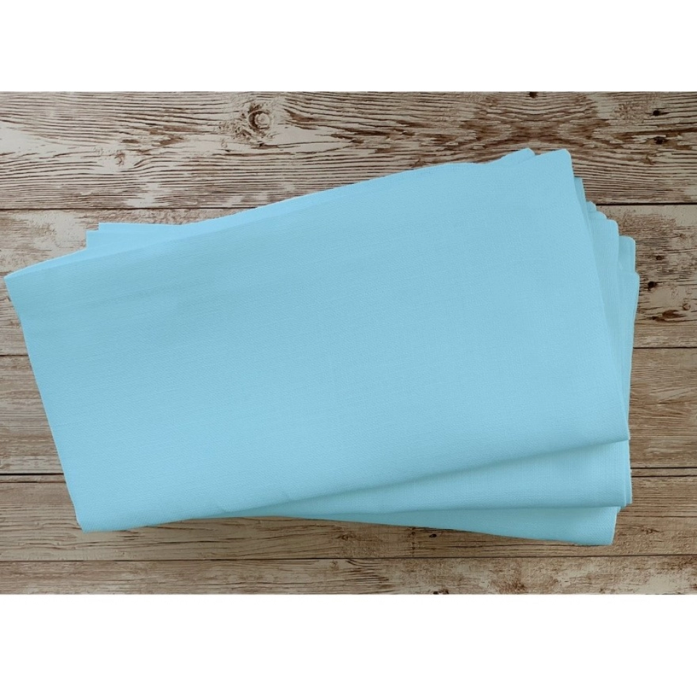 Generic Solid Cotton Napkins Sets (Light Blue) - Image 4