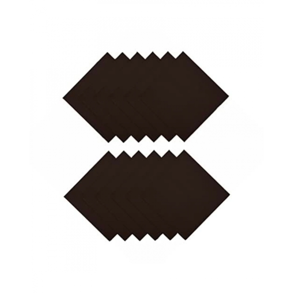 Generic Solid Cotton Napkins Sets (Brown) - Image 5