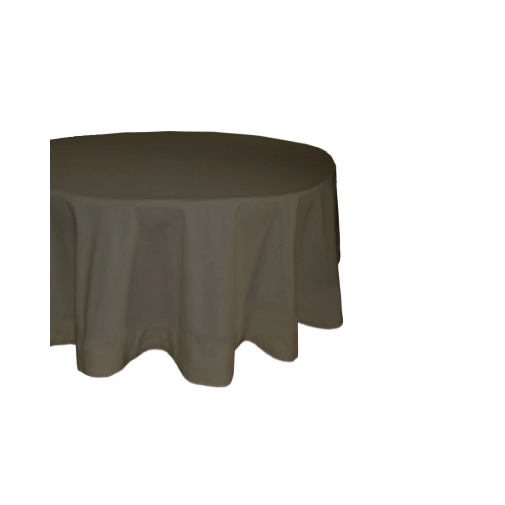 Generic Solid Cotton Plain Table Cloth (Dark Grey) - Image 2