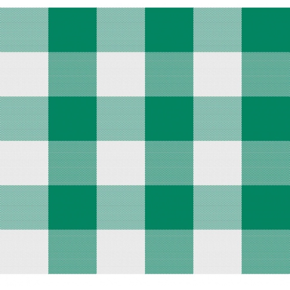 Generic Checked Cotton Checks Table Cloth (Light Green) - Image 2