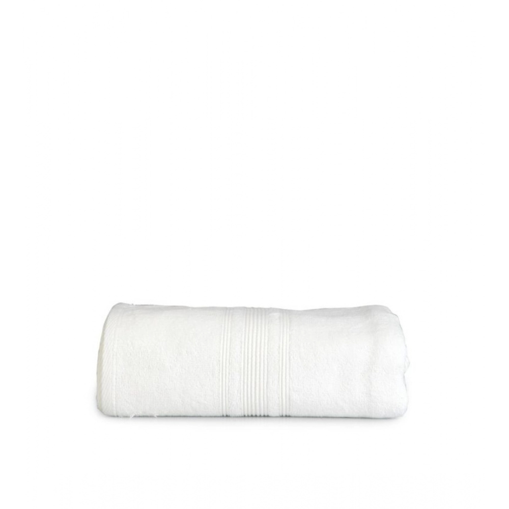 Generic Cotton Striped Bath Towels (Off-white, Size: 35x71 In)